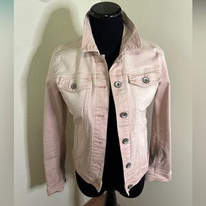 Marona Target Light Pink Denim Jacket Size XS